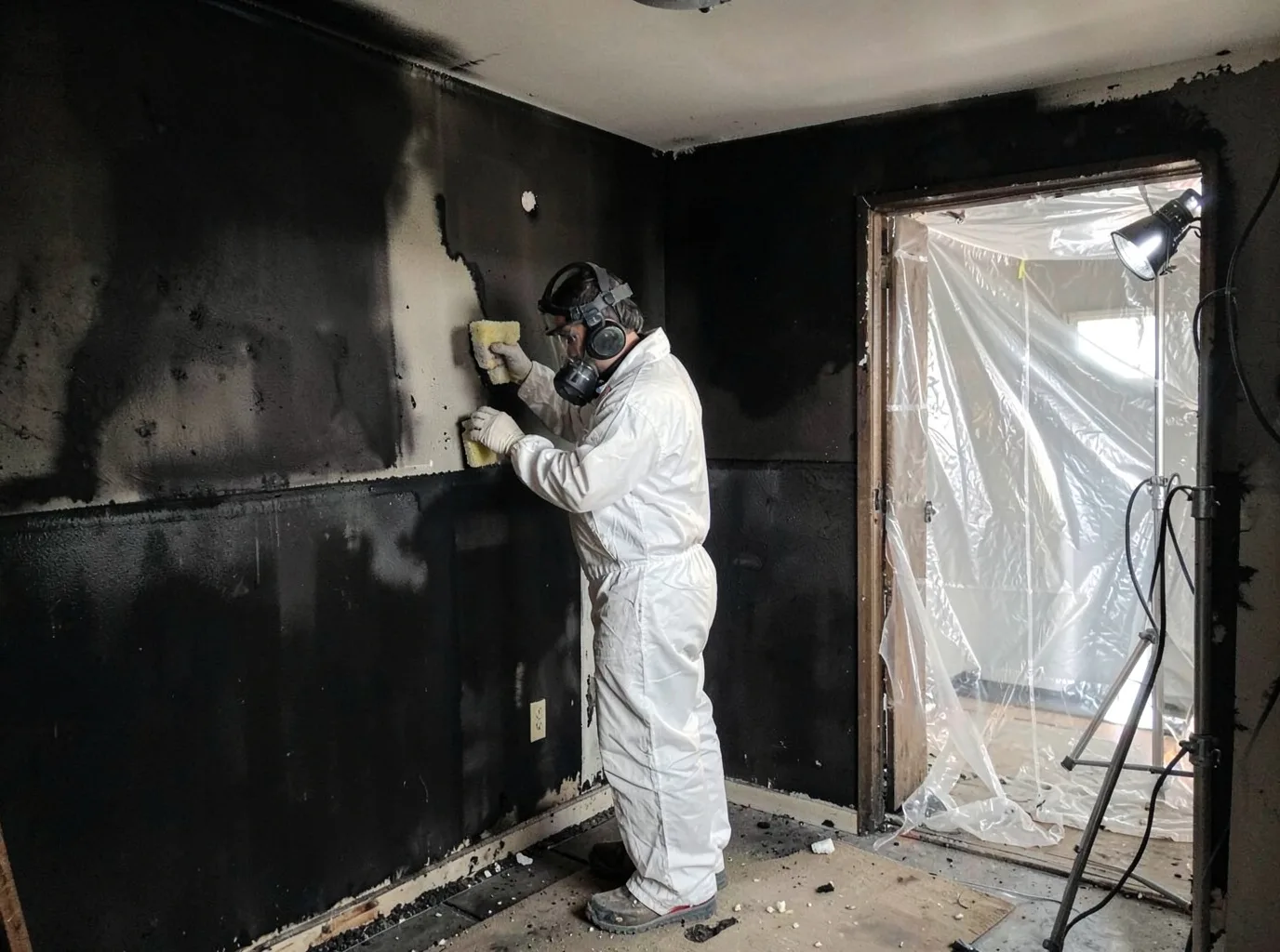 Fire Damage Restoration company in East Fultonham, OH